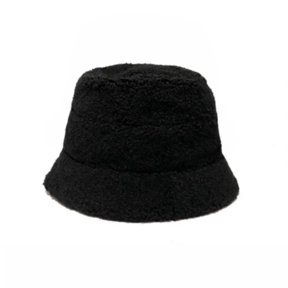 UGG Black Faux Fur Bucket Hat NWT - Picture 4 of 12